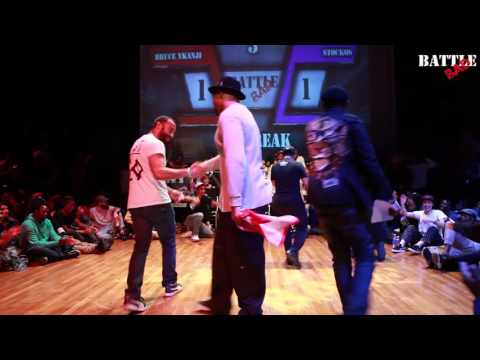 Battle BAD 2015 - BRUCE YKANJI vs STOCKOS - POPPING TOP 16