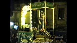 preview picture of video 'CITTANOVA (RC) - FESTA SAN ROCCO 1990 - 2/4 PROCESSIONE'