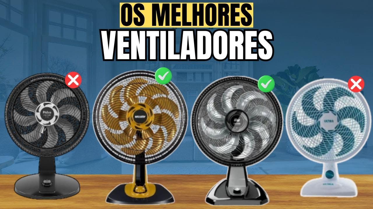 Os 4 Melhores VENTILADOR Em 2024!