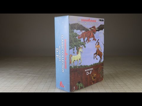 D&D Classic Collection: Monsters D - F, Pre-Painted Miniatures, A Quick Review