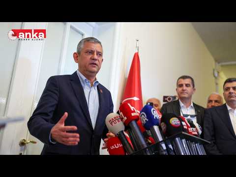 Özgür Özel açıklama yapıyor #Canlı