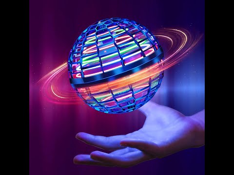 [ORIGINAL] Flynova Pro Flying Ball Spinner Toy Hand Controlled Drone Helicopter 360° Rotating Mini