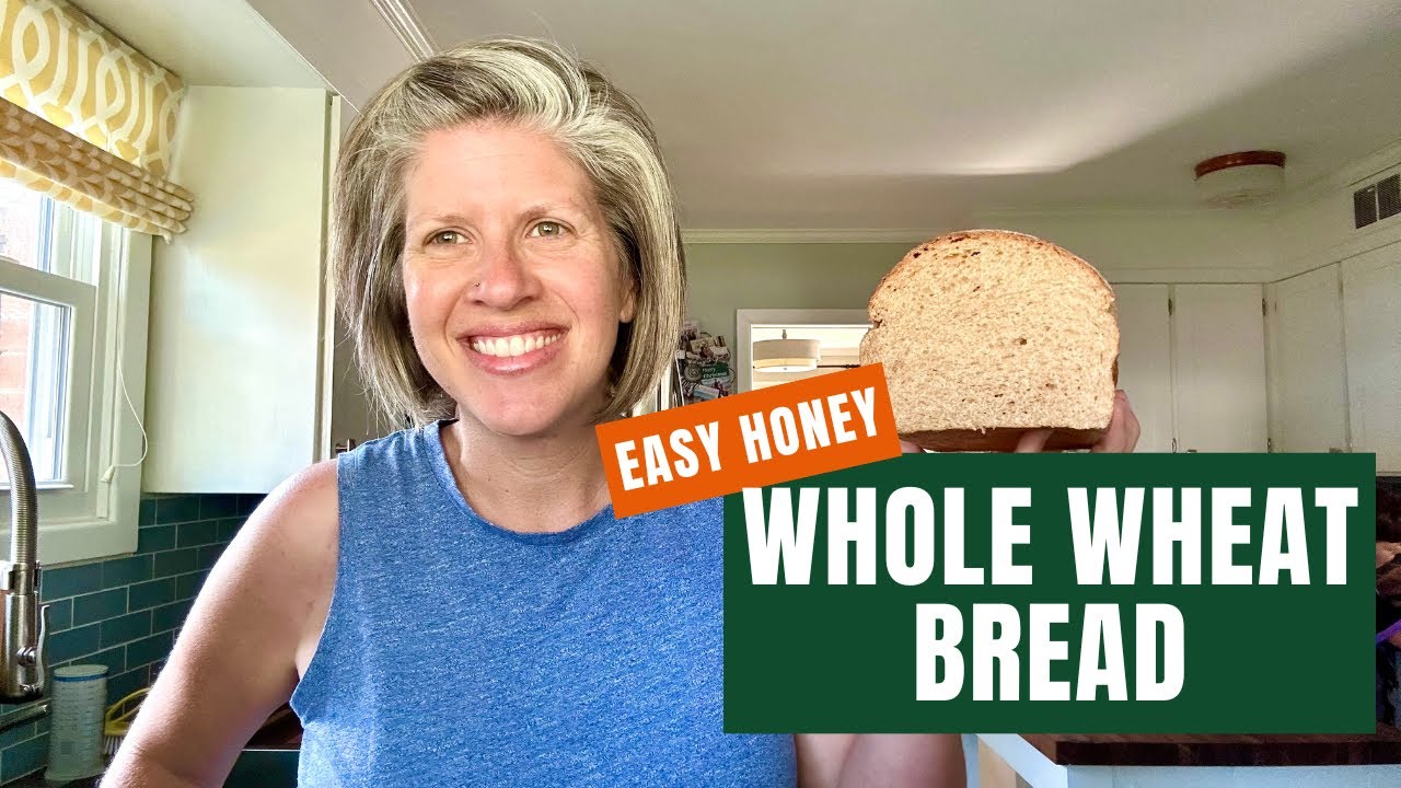 Honey Whole Wheat Bread Machine Bread
