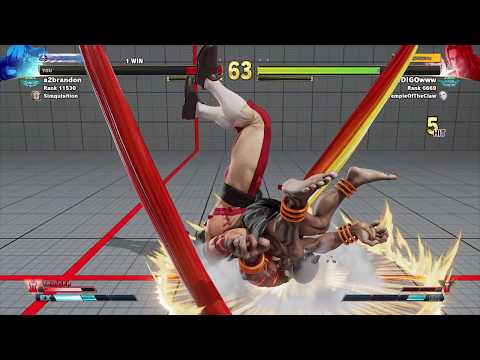 a2brandon (Dhalsim) VS wwwDIGOwww (Vega) 2 sets SFV:AE