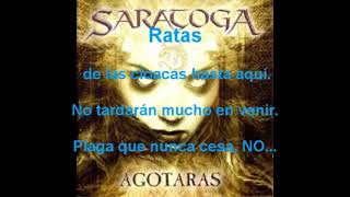 Saratoga - Ratas - live  (KARAOKE)