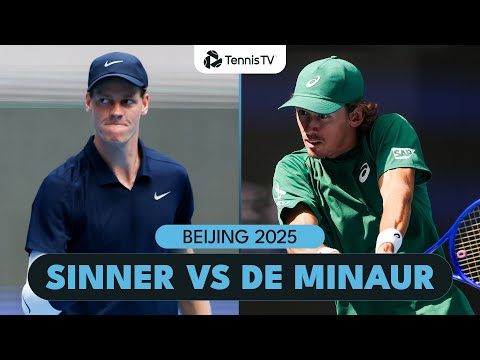 Jannik Sinner Battles Alex De Minaur For Place In Beijing Final 🙌 | Beijing 2025 Highlights