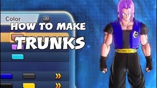 How To Make Future Trunks in Xenoverse 2