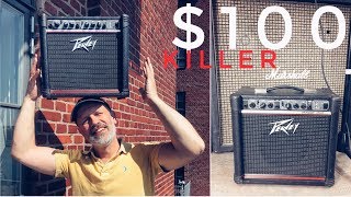 Video thumbnail for Best 100 Bucks spent on a guitar amp produced today - Peavey Rage 158 by Johan Segeborn