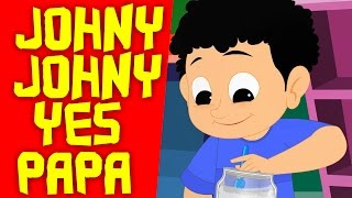 johny johny yes papa | nursery rhymes | kids songs | baby videos | childrens rhymes