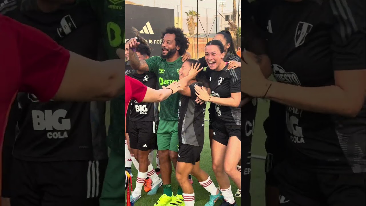 QUE VÍDEO FANTÁSTICO 🤩 O Marcelo É GIGANTE não só no FLU Olha a seleção peruana quando viu o cara...