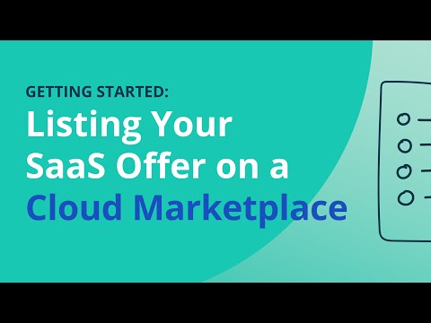 Listing Your SaaS Offer On a Cloud Marketplace: It's a Team Sport