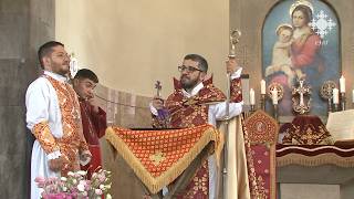 Կանաչուտի Սուրբ Գևորգ եկեղեցում նշել են Աստվածամոր Վերափոխման տոնը՝ Խաղողօրհնեքը
