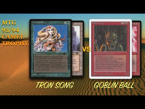 Red/Green Tron vs Mono Red Goblins, Rnd 5 - Camel Trophy | OS Magic the Gathering MTG 93/94 | 653