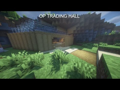 Insane Hardcore Trading Hall Build!