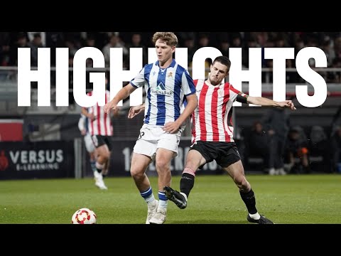 HIGHLIGHTS | 1ª RFEF 24-25 | J15 | Bilbao Athletic 2-1 Sanse | Zubieta | Real Sociedad