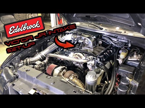 1999-2004 MUSTANG GT EDELBROCK VICTOR JR. INTAKE INSTALLATION (RETURN STYLE FUEL SYSTEM)