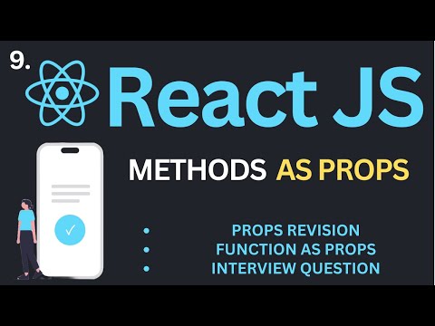 Method As Prop In Reactjs Tutorial Complete React Course 9