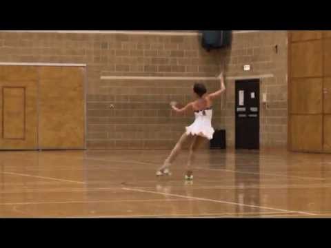 Artistic Roller Skating - Black Swan Free Dance