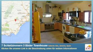 preview picture of video '7 Schlafzimmern 3 Bäder Townhouse zu verkaufen in Saliente Alto, Almeria, Spain'