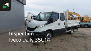 Skl&aacute;pač < 3.5t IVECO Daily 35C14 Kipper Dubbel Cabine Dubbellucht 3,5t Trekhaak Airco | Obraz 4 - Autoline