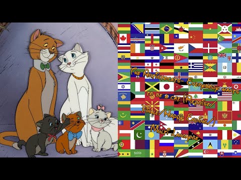 The Aristocats - Everybody Wants To Be A Cat (Finale/Reprise/Happy Ending) [Multi-Language]