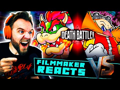 FILMMAKER REACTS: Bowser VS Eggman (Mario VS Sonic) | DEATH BATTLE!!