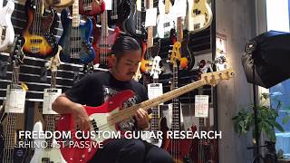 Video thumbnail for Freedom Custom Guitar Research Rhino 4st Passive by 三木楽器 / MIKIGAKKI 公式チャンネル