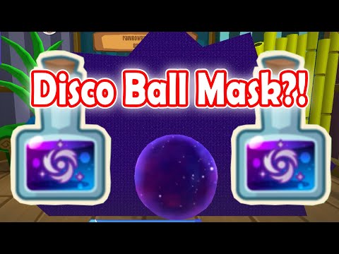 SUPER Glitch Galaxy Clothing Potion?! | Disco Ball Mask | Galaxy Super Box | AJPW