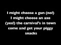 Piggy Pie by ICP WITH lyrics (unsensored) 