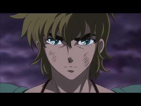 Aioria de leo viste la armadura del dios odin