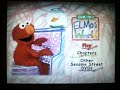 Elmo S World Dancing Music And Books DVD Walkthrough 2001