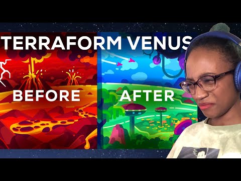 Turning Venus into Earth😒?! Reacting to How To Terraform Venus (Quickly) by Kurzgesagt