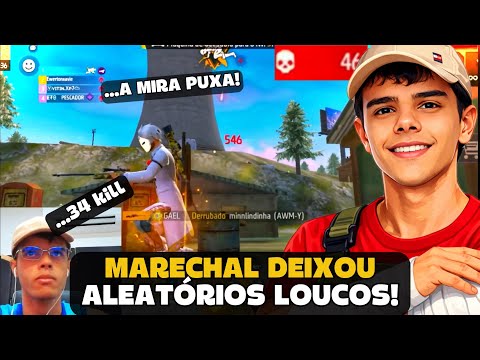 MARECHAL DROVE RANDOM PLAYERS CRAZY BY GETTING 34 KILLS WITH 2 AWMs! FREE FIRE - MARECHAL HIGHLIGHTS