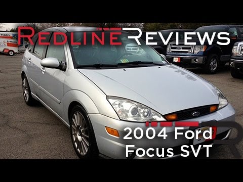 2004 Ford Focus SVT Review, Walkaround, Exhaust, & Test Drive