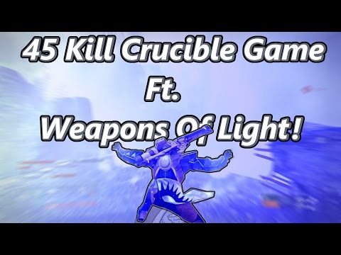 45 Kill Crucible Game! Gameplay As A Montage? (Efrideets Spear/Hawkmoon/Tomorrows Answer)