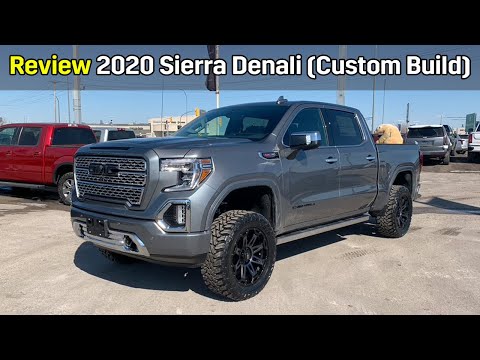 Review: 2020 GMC Sierra Denali 6.2L (Custom Build) | 4" BDS Lift, 33" Off-Road Tires, 20" RTX Rims
