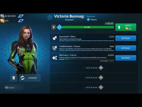 arena save me 3000 gold for Falcon traditionalist skill war robots 5.2