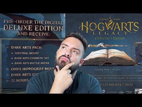 Hogwarts Legacy Collectors Edition Vs Deluxe Edition