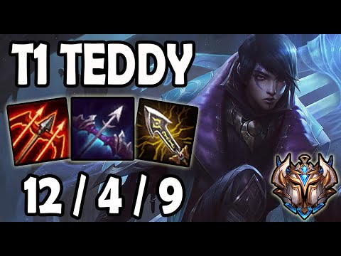 Teddy APHELIOS vs ASHE ADC - Ranked Korea