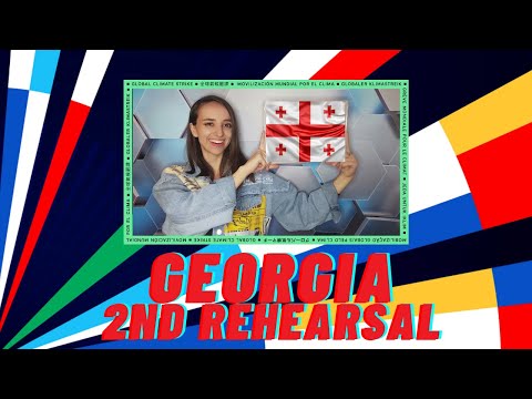 Tornike Kipiani - You | Second Rehearsal | Georgia | Eurovision 2021 reaction | Eurovision Zone