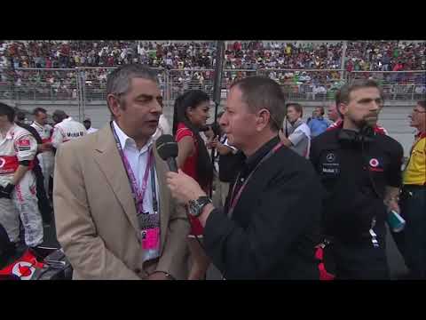 2011 Indian Grand Prix: Rowan Atkinson Thinks the Future is Bright for Lewis Hamilton