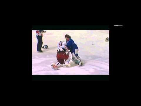 Chiodo vs. Kristan (Medvescak Zagreb - EC KAC 06.03.2012)