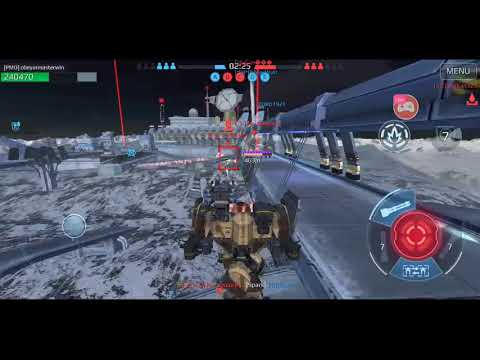 Rayker super build bosses around the battlefield - Champion War Robots