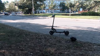 Мъж пострада след падане от тротинетка на оживен хасковски булевард