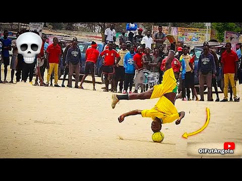 THE DRIBLES THEY USE IN FOOTBALL IS ALMOST IMPOSSIBLE 😱 MAMA ÁFRICA