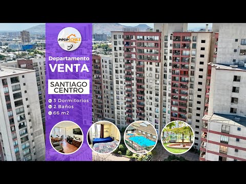 Video de En Venta Cómodo Departamento, Santiago.