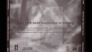 Happiness In Slavery (PK Slavery Mix) - Nine Inch Nails (Promo) Happiness in Slavery Vinyl - 1992