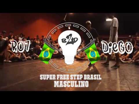 Ro7 (WINS) vs Diego |1°Fase | Masculino |Super Free Step Brasil
