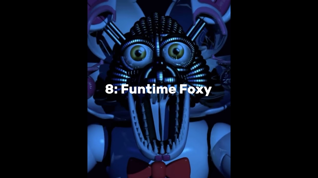 TOP 10 BEST FNaF JUMPSCARES (in my opinion) #fnaf #fivenightsatfreddys #scary #shorts #jumpscares