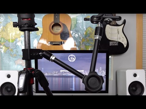 Manfrotto kintamos trinties svirtis 244 video